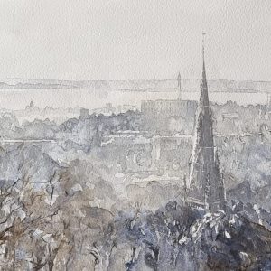 Snow View over Halifax