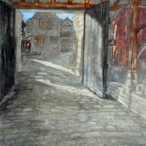 Through the Barn