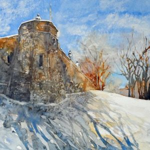 Snow Morning at Shibden