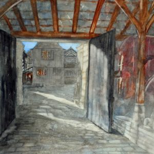 Through the Barn